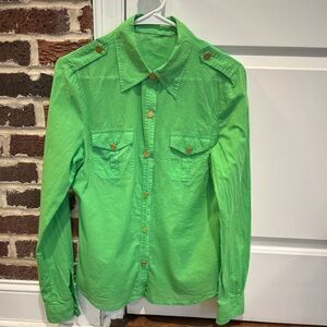 Tory Burch long sleeve button down shirt
